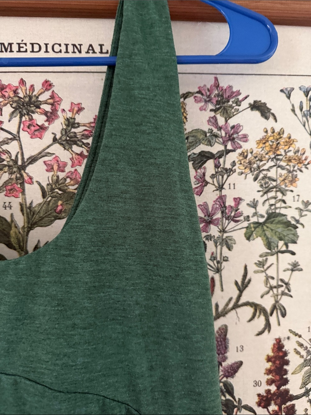 HALARA Forest Green Maxi Dress - Sleeveless V-Neck - Picture 4 of 5